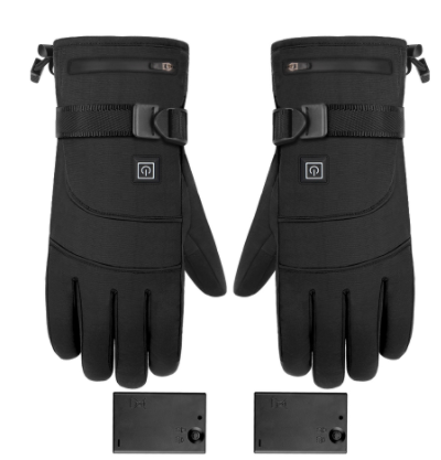 Elektrisch beheizte Winterhandschuhe Motorrad-Touchscreen-Handschuhe