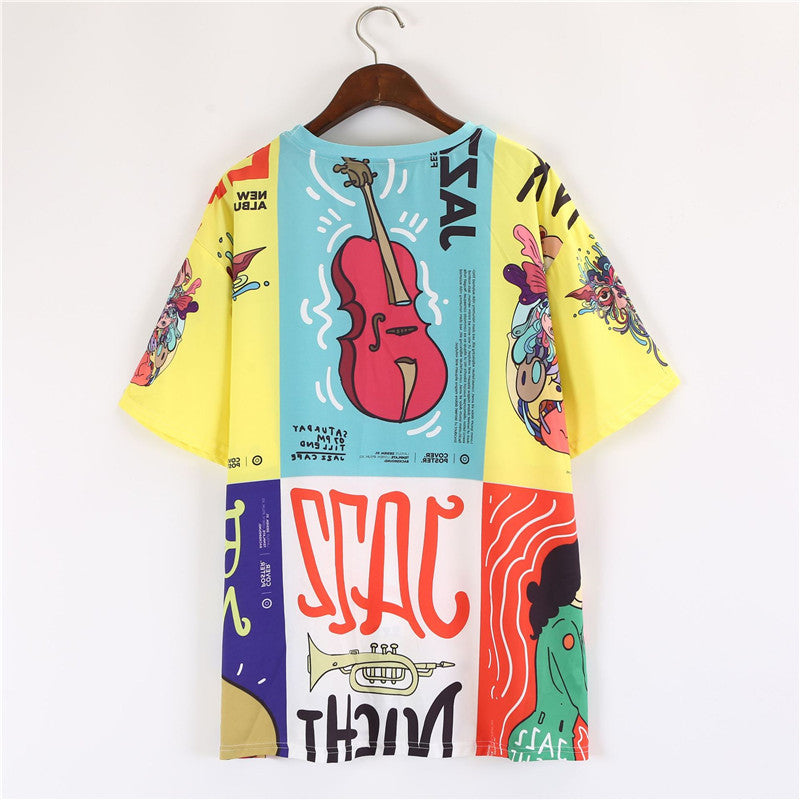 Fashion Simple Style Ladies Short Sleeve