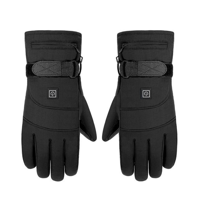 Elektrisch beheizte Winterhandschuhe Motorrad-Touchscreen-Handschuhe