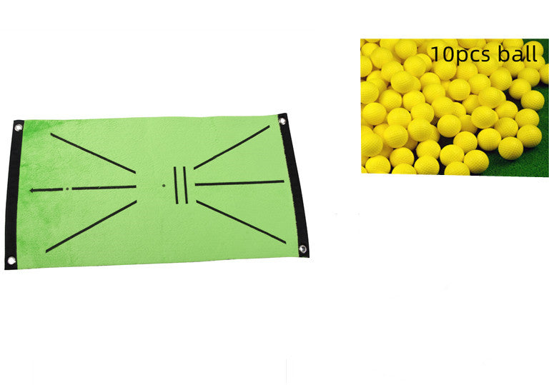 Alfombrilla de práctica para swing de golf, alfombrilla de interior para uso familiar, alfombrilla de práctica gruesa