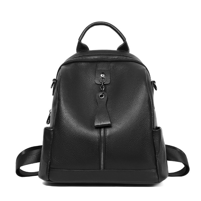Mochila de Cuero Mochila de Mujer Primera Capa Piel de Vaca