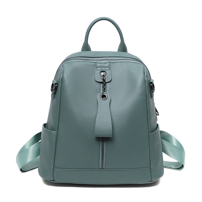 Mochila de Cuero Mochila de Mujer Primera Capa Piel de Vaca