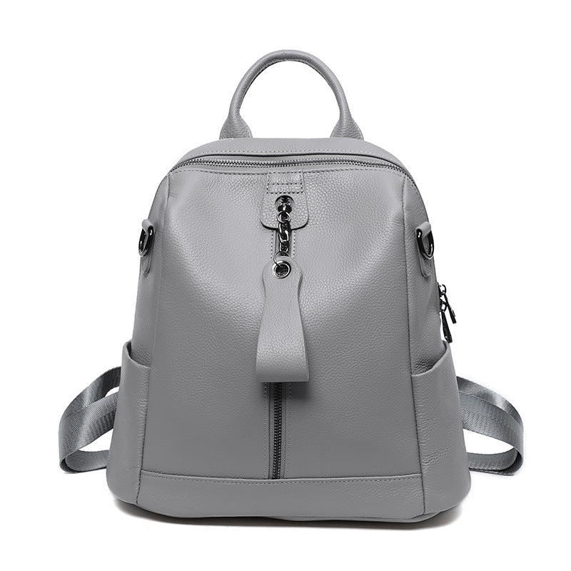 Mochila de Cuero Mochila de Mujer Primera Capa Piel de Vaca