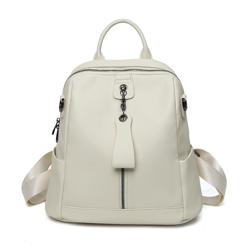 Mochila de Cuero Mochila de Mujer Primera Capa Piel de Vaca