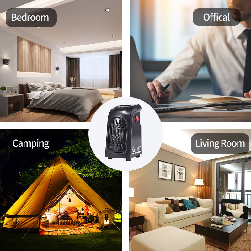 Winterluftheizung Heizlüfter Elektrische Haushaltsheizungen Mini-Raumluft-Wandheizung Keramik-Heizungswärmer-Ventilator Für Home Office Camping