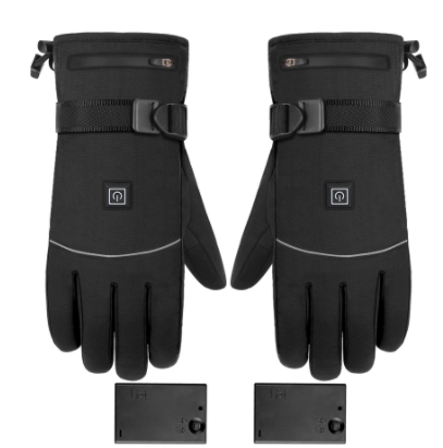 Elektrisch beheizte Winterhandschuhe Motorrad-Touchscreen-Handschuhe