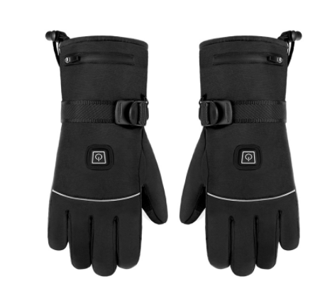 Elektrisch beheizte Winterhandschuhe Motorrad-Touchscreen-Handschuhe