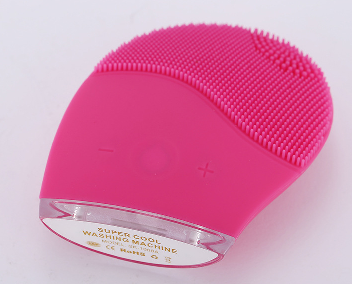 Silica Gel Cleaner Electric Face Washing Pore Cleaner Waterproof Charging