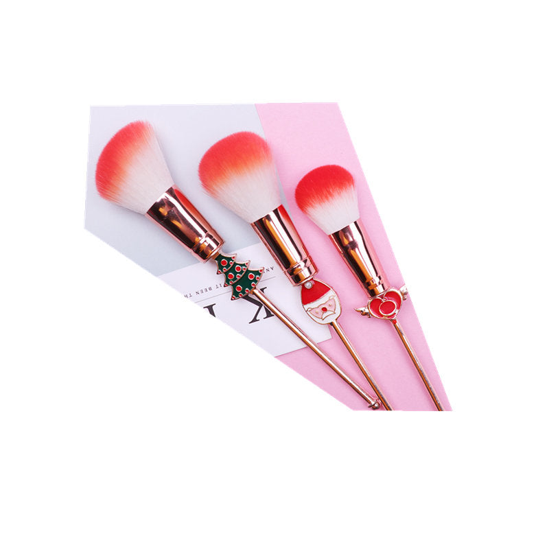 Weihnachtselch Make-up Pinsel Set Pinsel