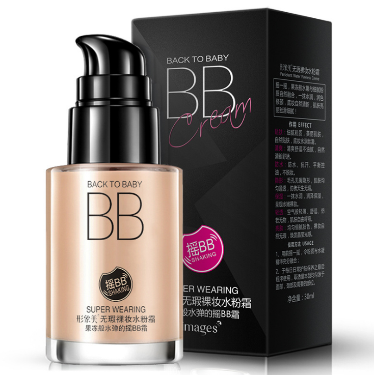 Klare und glatte Feuchtigkeitscreme Nude-Make-up BB-Creme Make-up Concealer feuchtigkeitsspendende BB-Creme