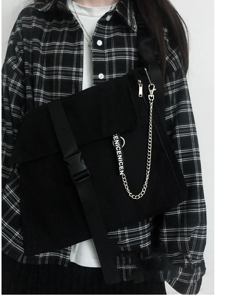 All-match crossbody canvas