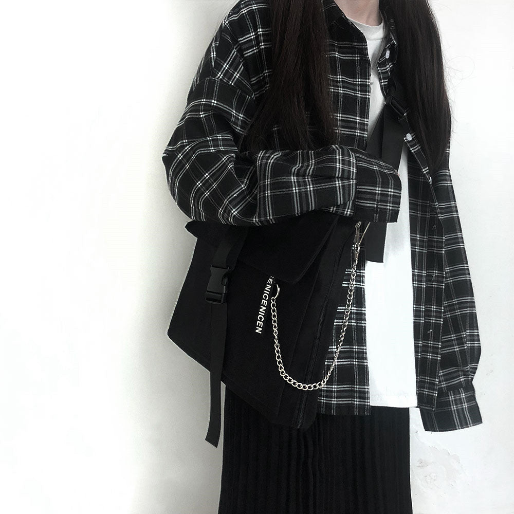 All-match crossbody canvas