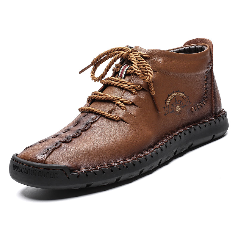 British lazy soft winter men's sports style cotton shoes