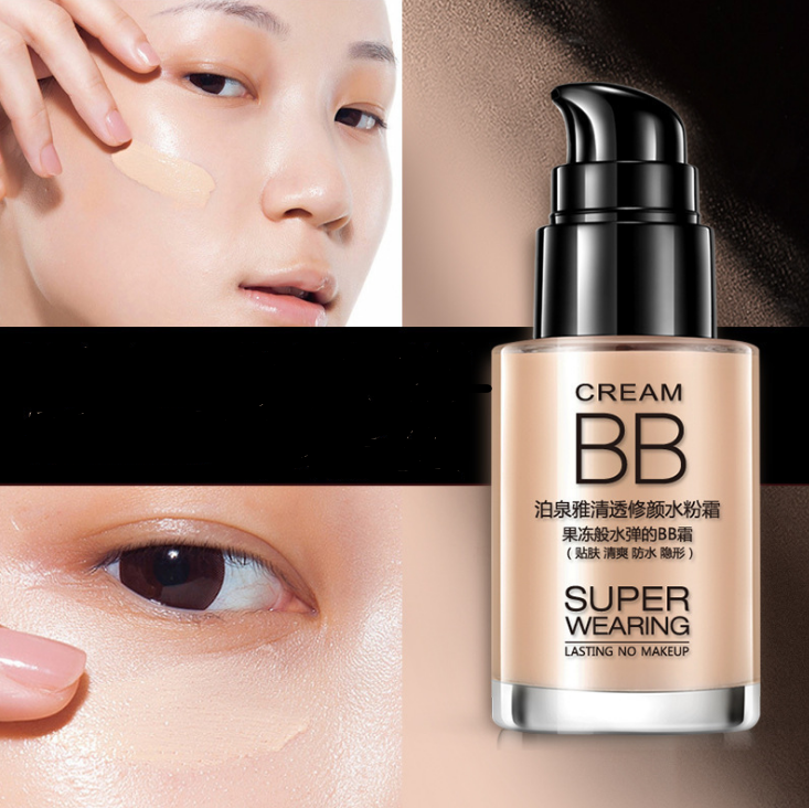 Klare und glatte Feuchtigkeitscreme Nude-Make-up BB-Creme Make-up Concealer feuchtigkeitsspendende BB-Creme