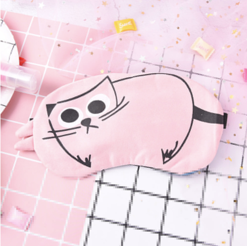 Cartoon cute summer cool breathable men and women ice pack sleep eye mask shading ice bag sleeping eye protection