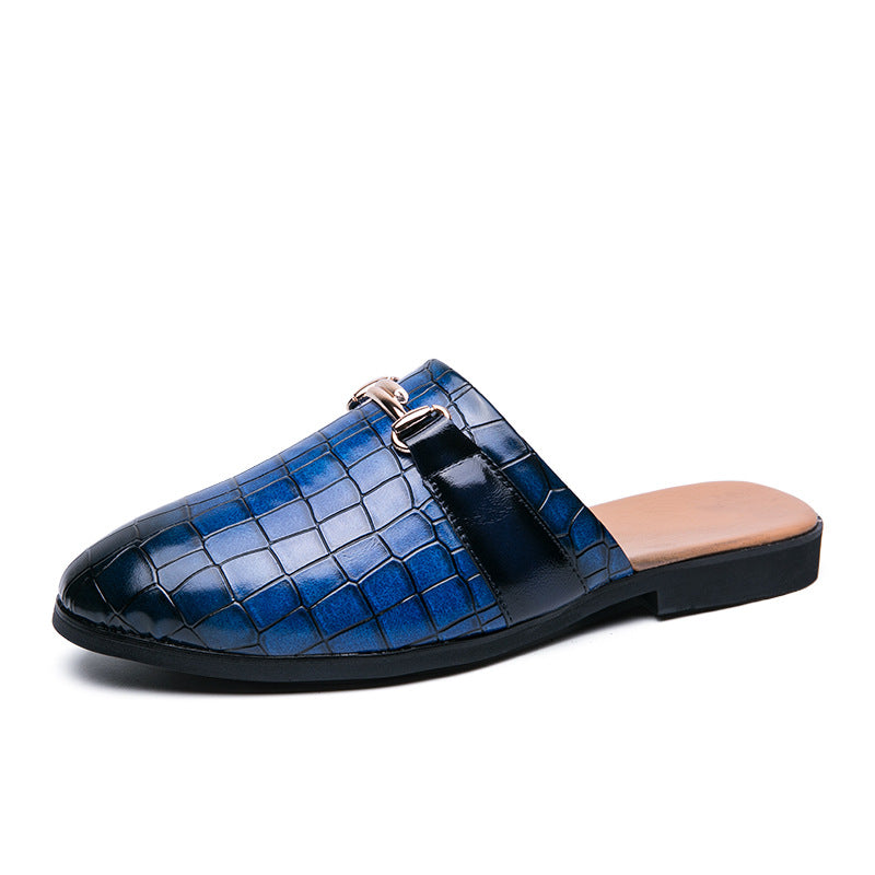 Zapatillas de hombre, zapatos de media caña, tendencia masculina, ropa de abrigo, zapatos de media caña, zapatos de hombre sin tacón