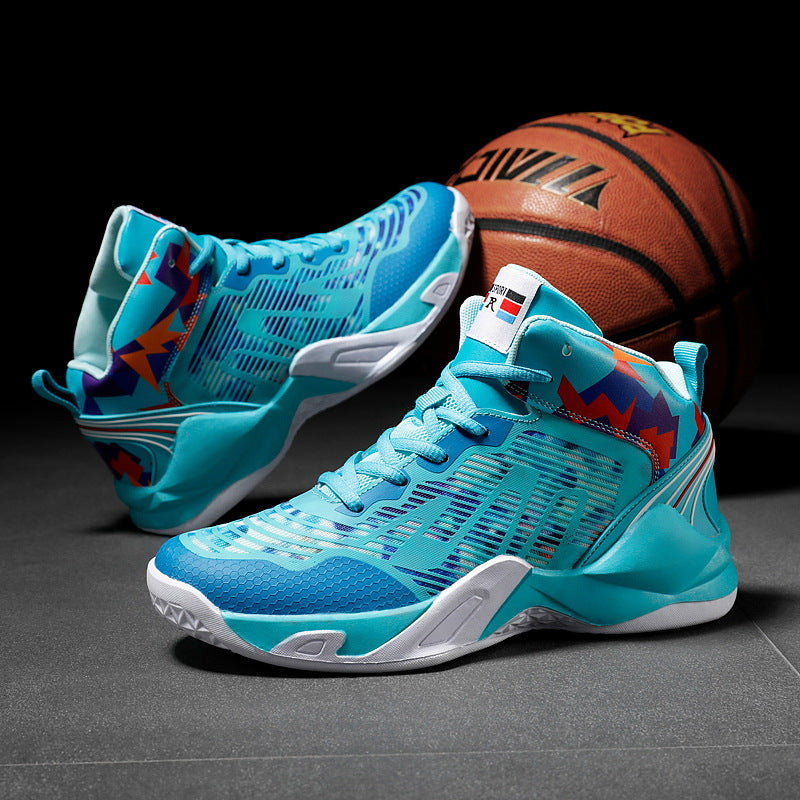 SchuhAtmungsaktive Schüler-Sneakers für die Junior High School, Basketball-Sneakers für Jungen, rutschfest