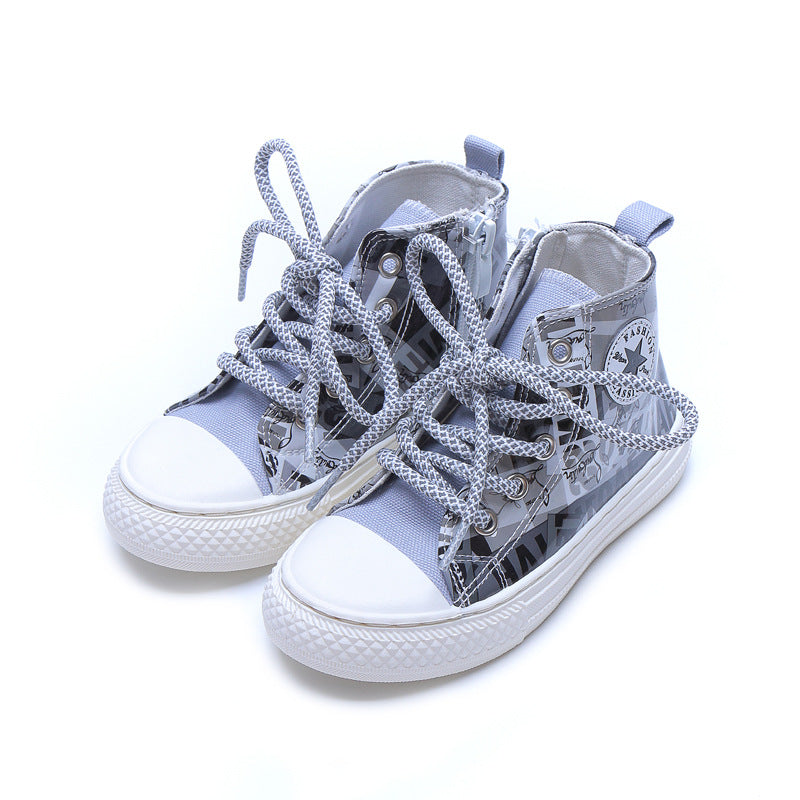 Rutschfeste Graffiti-Canvas-Schuhe