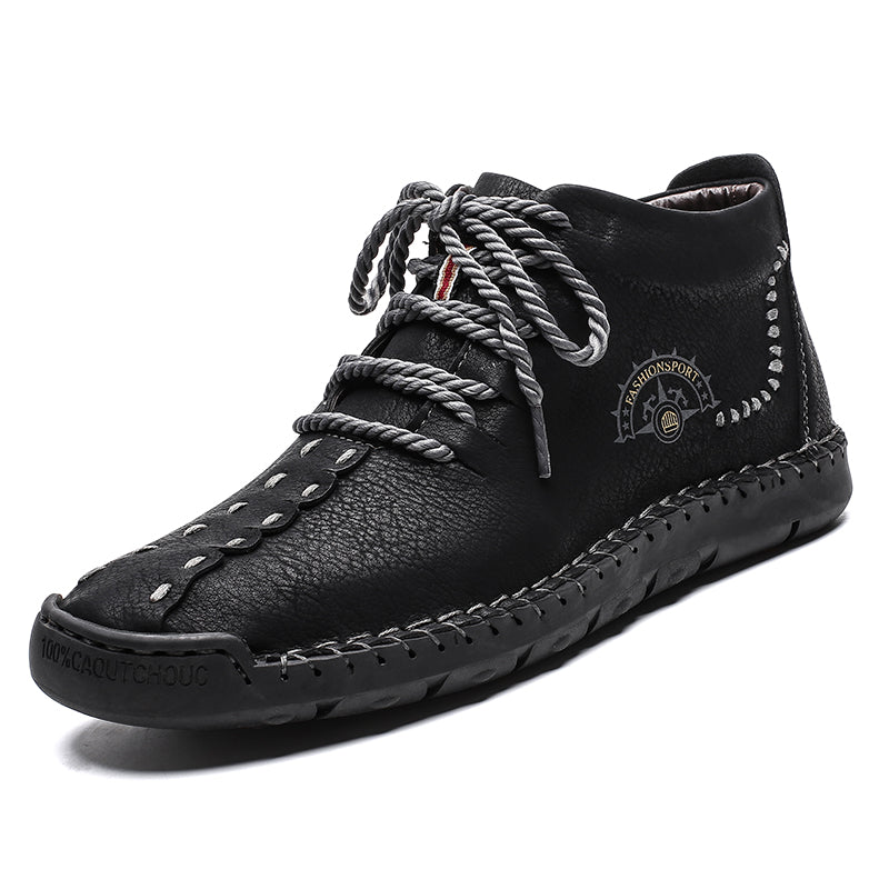British lazy soft winter men's sports style cotton shoes