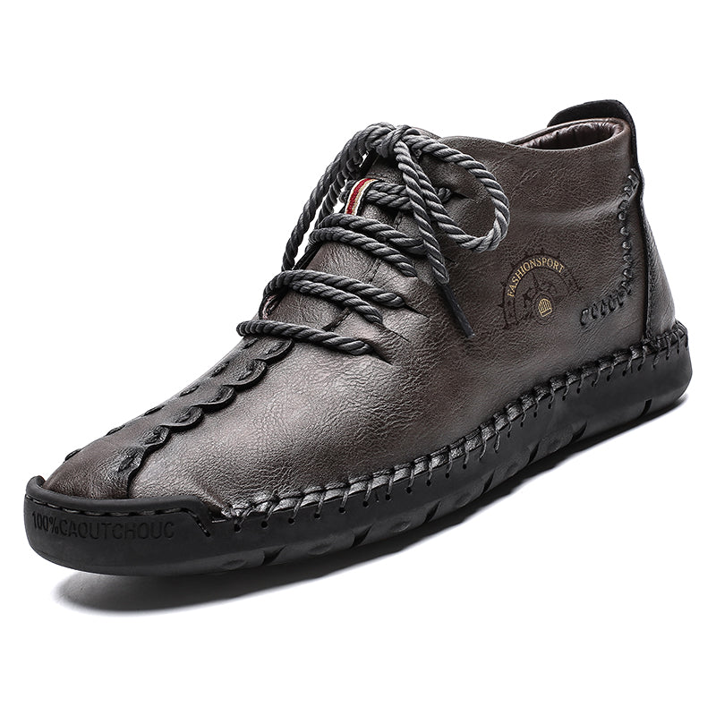 British lazy soft winter men's sports style cotton shoes