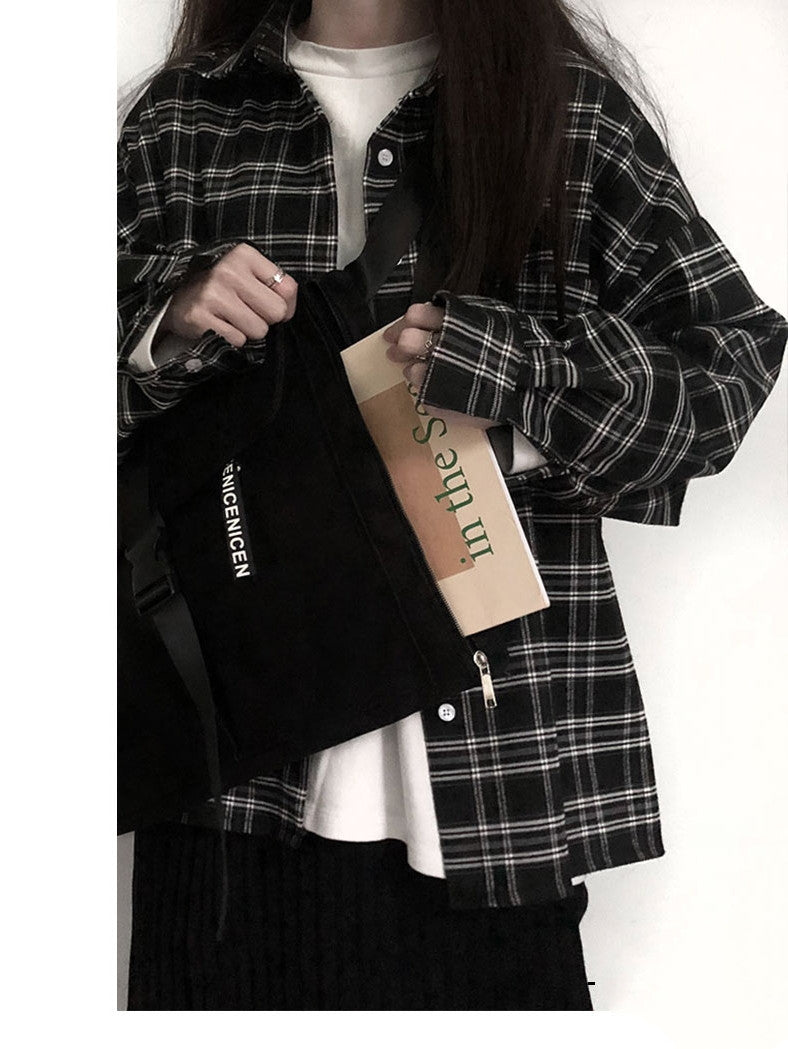 All-match crossbody canvas