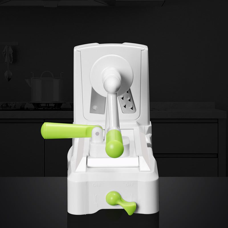 Cortador de verduras manual multifuncional de cocina, resistente al óxido, práctico cortador de verduras manual para el hogar