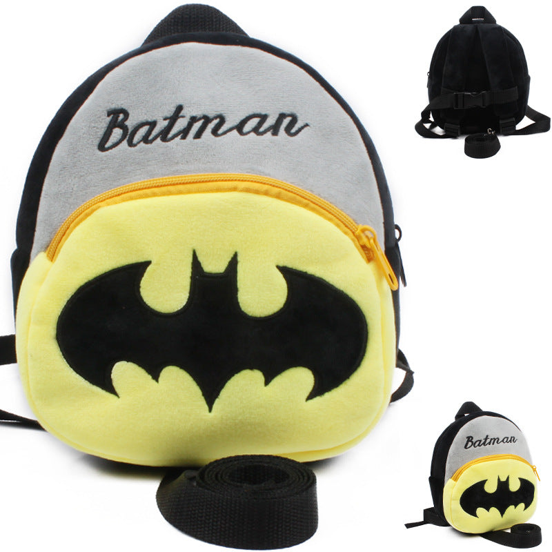 New baby small bag children backpack to prevent the loss of 1 and a half year and 2 year old female baby cartoon knapsack traction rope