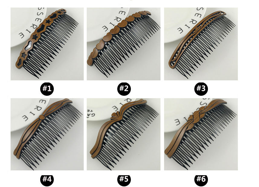 Peineta de pelo retro de moda