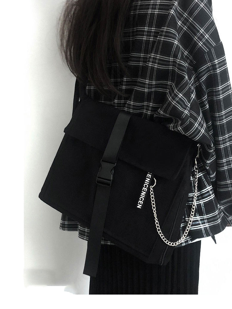 All-match crossbody canvas
