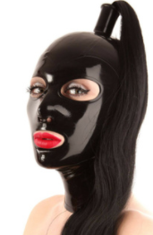 Prop Makeup Latex Headgear And Fake Braids
