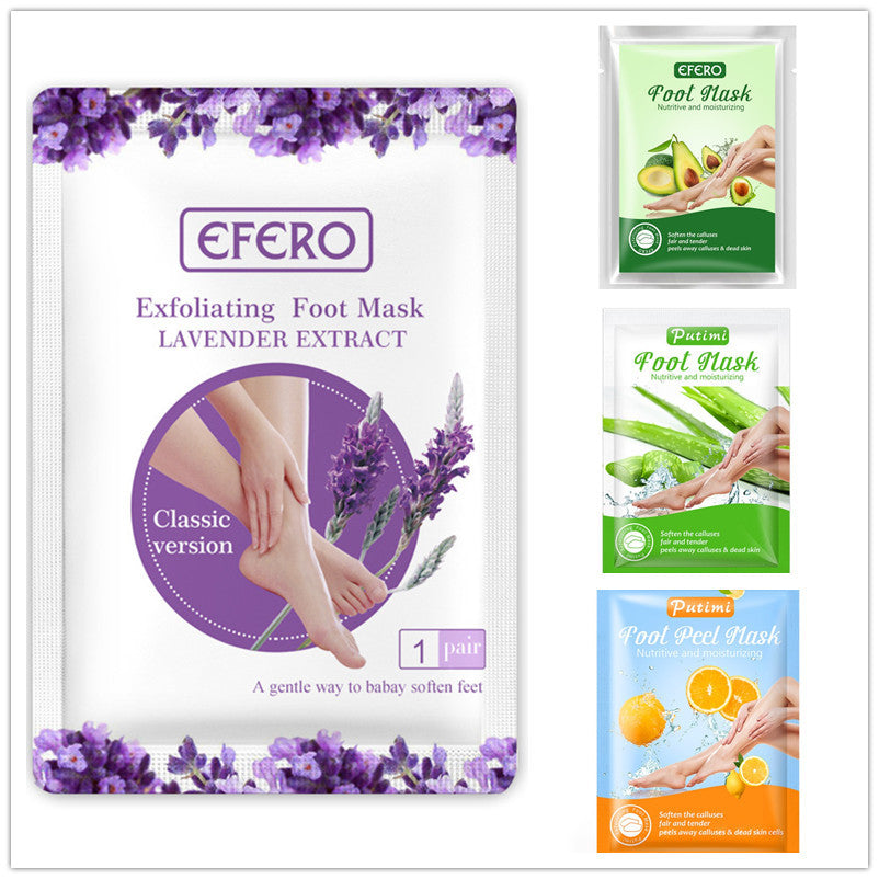 LavenderR ose Foot Mask Dead Skin Calluses Horny Foot Mask