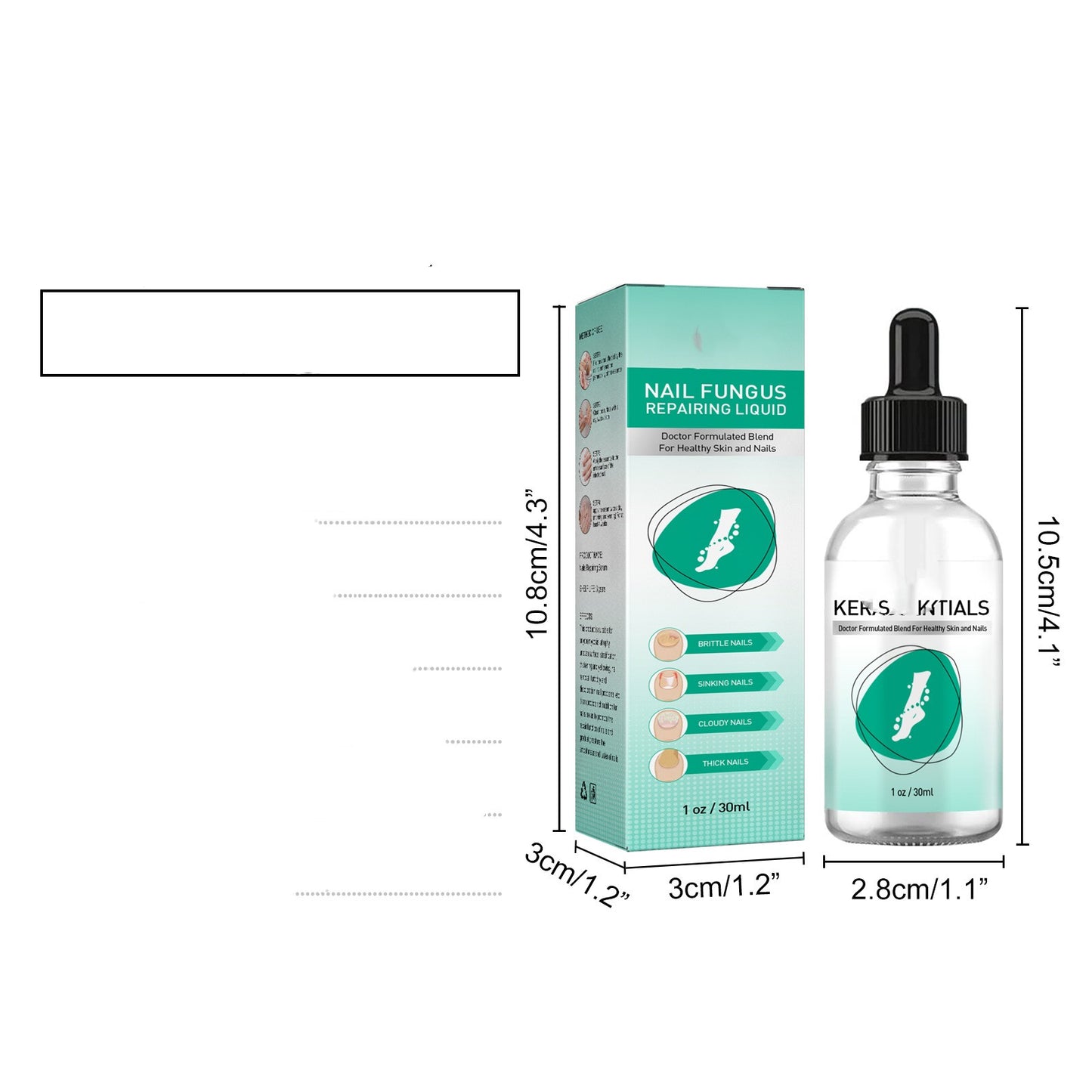 Repair Raw Nail Rotten Toenail Bad Gentle Get Rid Of Gray