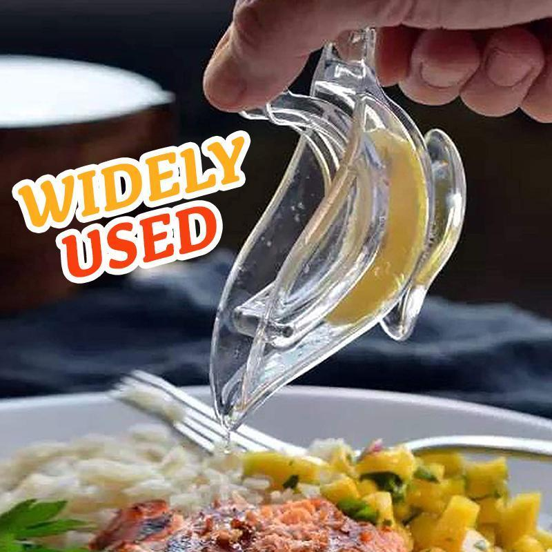 Exprimidor manual de limón acrílico transparente elegante con forma de pájaro, exprimidor de rodajas de limón, herramientas de cocina, gadgets