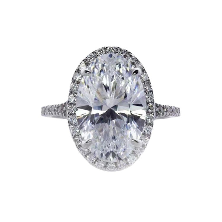 Silver 8X12 Dove Egg Ring Magazine