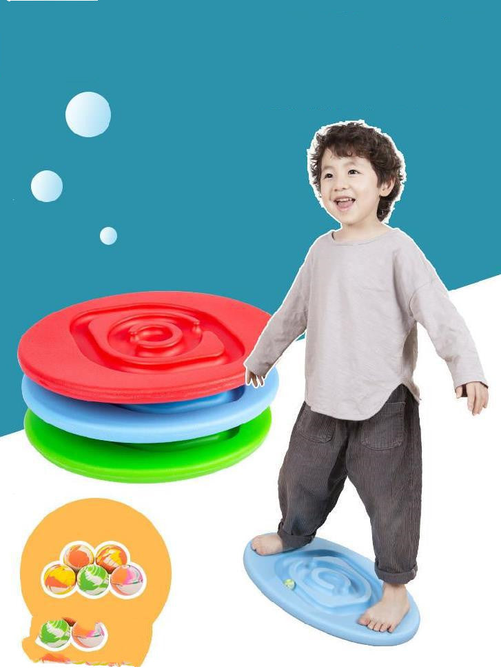 Tabla de equilibrio de caracol para jardín de infantes Entrenamiento de concentración en forma de huevo en casa