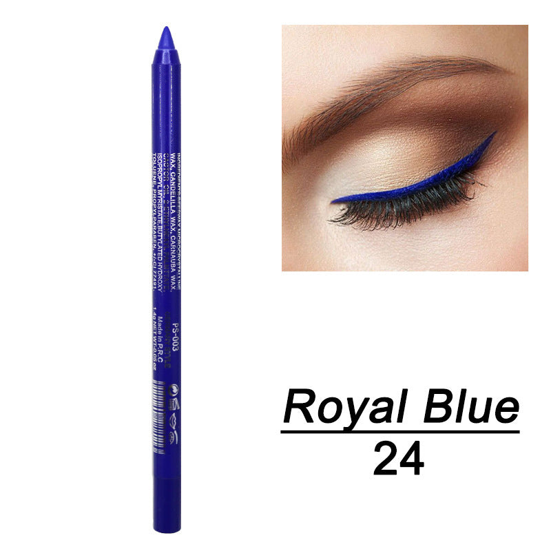 Delineador de ojos en gel de doble uso, duradero, resistente al agua y al sudor