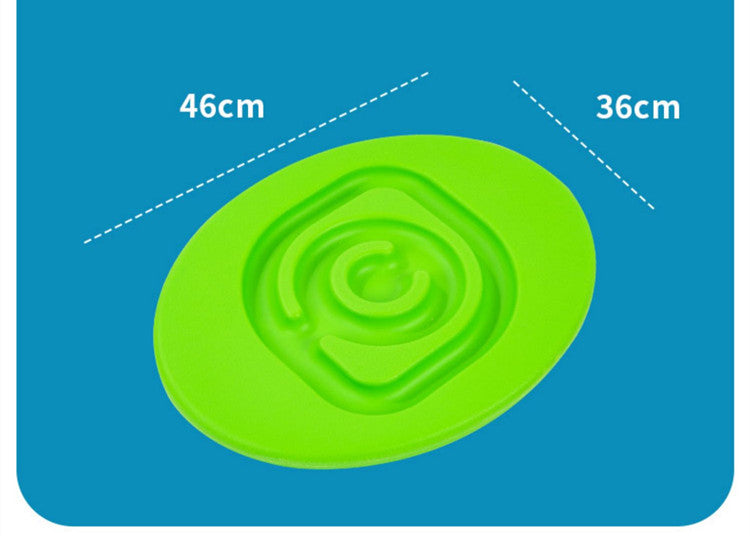 Tabla de equilibrio de caracol para jardín de infantes Entrenamiento de concentración en forma de huevo en casa