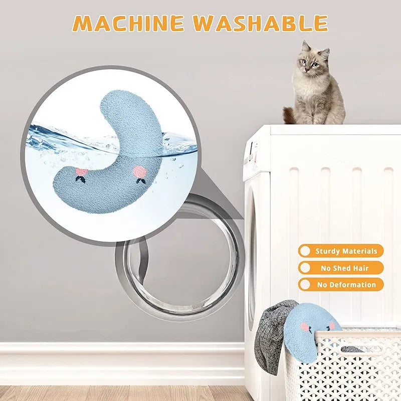 Almohada pequeña para gatos, moderna, protectora de cuello, para dormir profundamente, para cachorros, en forma de U, para mascotas, reposacabezas para gatitos, almohada para dormir para perros, productos para mascotas