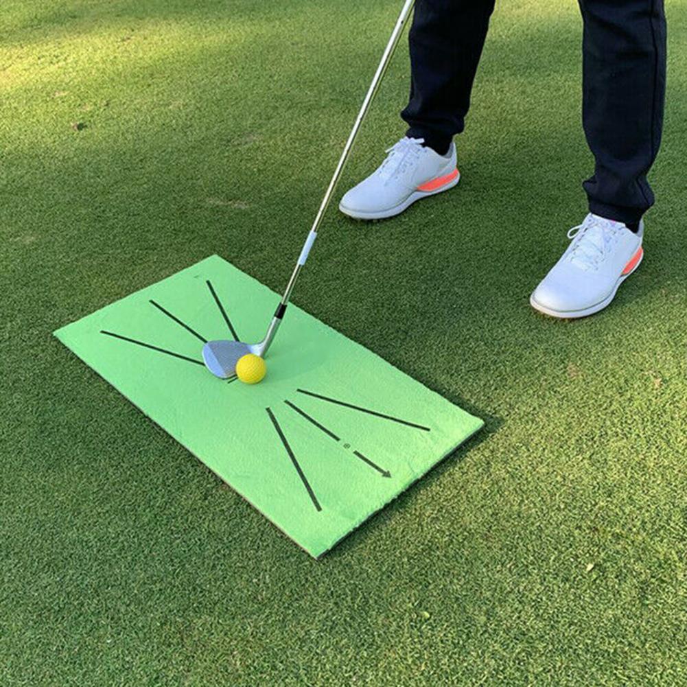 Alfombrilla de práctica para swing de golf, alfombrilla de interior para uso familiar, alfombrilla de práctica gruesa