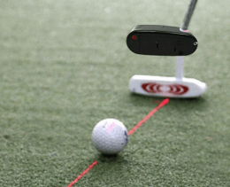 Puntero láser para palo de golf