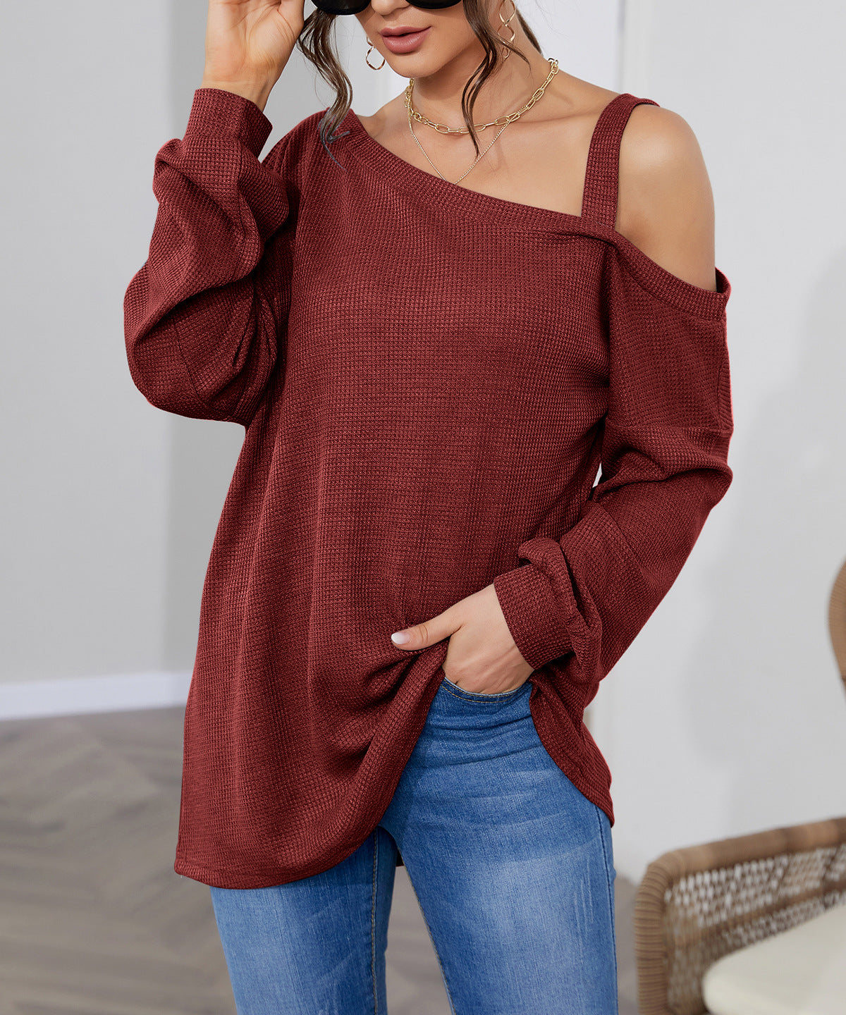 Women's Long-sleeved T-shirt Top