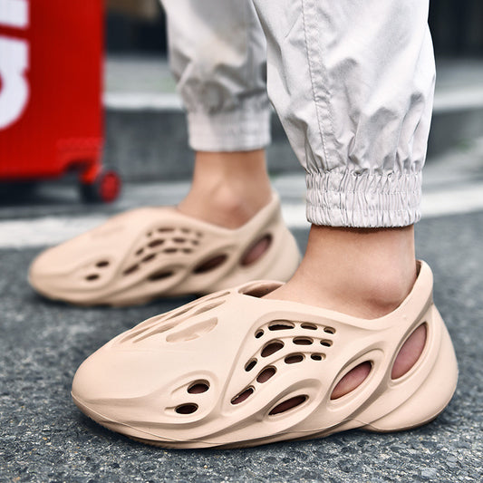Rutschfeste Pantoffeln Clogs Geschlossene Gartenschuhe Outdoor Sandalen Strandschuhe