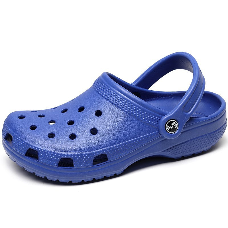 Cave Shoes Women&amp;#039;s Beach Hollow Sandals And Slippers Men&amp;#039;s Flat Garden Jelly Shoes Outdoor Wading Sandals
