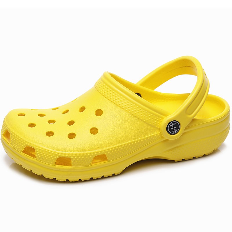 Cave Shoes Women&amp;#039;s Beach Hollow Sandals And Slippers Men&amp;#039;s Flat Garden Jelly Shoes Outdoor Wading Sandals