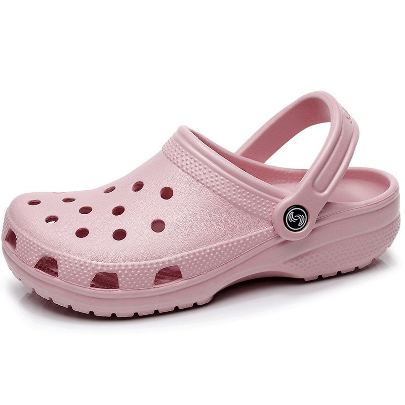 Cave Shoes Women&amp;#039;s Beach Hollow Sandals And Slippers Men&amp;#039;s Flat Garden Jelly Shoes Outdoor Wading Sandals