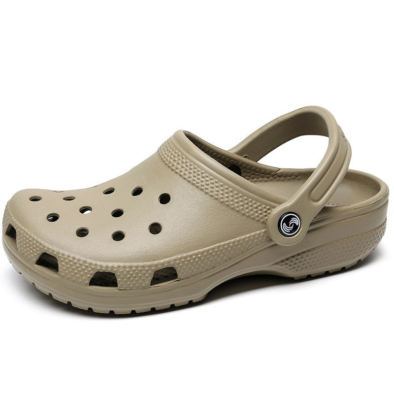 Cave Shoes Women&amp;#039;s Beach Hollow Sandals And Slippers Men&amp;#039;s Flat Garden Jelly Shoes Outdoor Wading Sandals