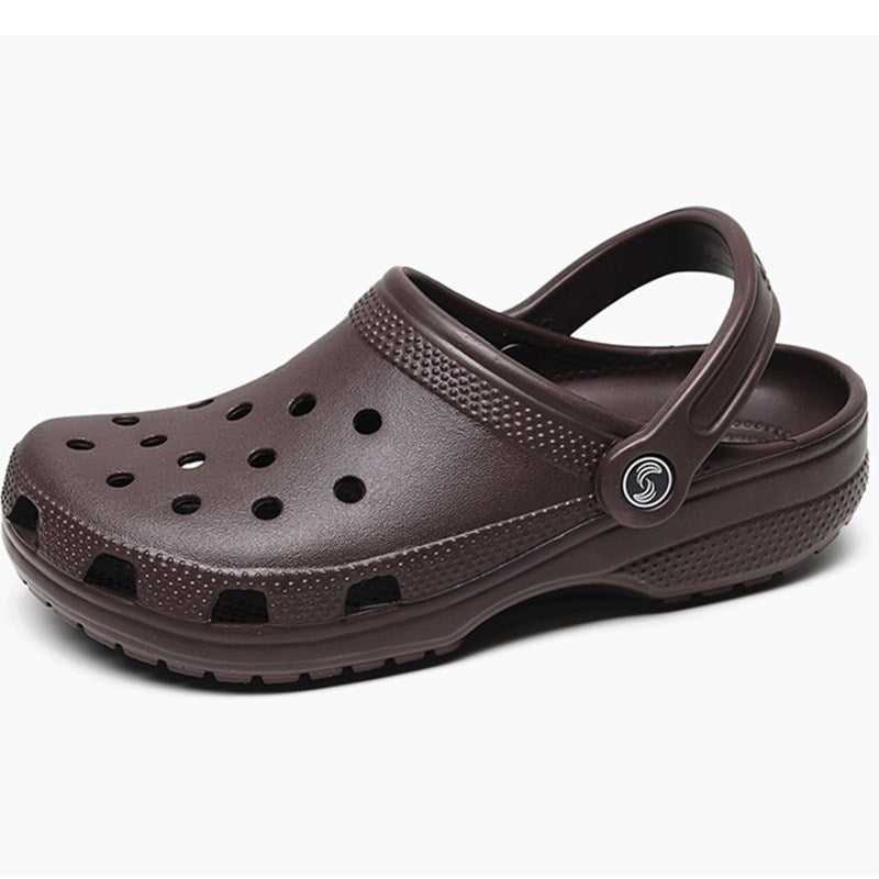 Cave Shoes Women&amp;#039;s Beach Hollow Sandals And Slippers Men&amp;#039;s Flat Garden Jelly Shoes Outdoor Wading Sandals