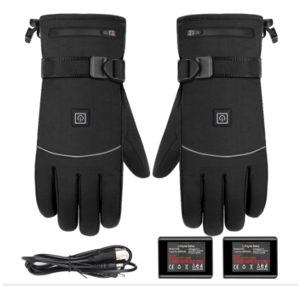 Elektrisch beheizte Winterhandschuhe Motorrad-Touchscreen-Handschuhe