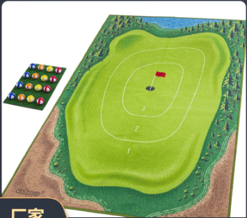 Esterilla de entrenamiento de golf para swing, juguetes para padres e hijos, esterilla direccional para trazar la pelota, almohadillas para practicar el swing