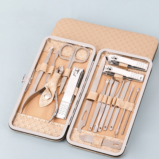 Large 16 Piece Nail Clipper Set Multipurpose Beauty